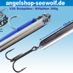 Norwegen Riffpilker aus echtem Edelstahl