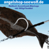 Heilbutt-Montage mit 160KG Kevlar-Leine