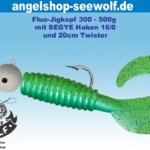 Fluo-Jigkopf-300-500g-mit-SEGYE-Haken-16-0-und-Twister-grün