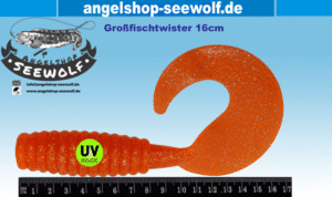 Norwegen / Heilbutt-Twister 16cm mit UV