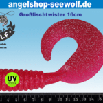 Norwegen / Heilbutt-Twister 16cm mit UV